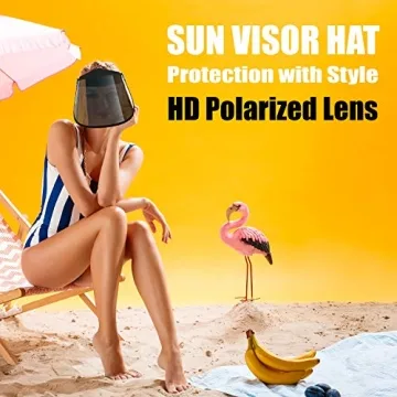 Premium TRIKTON Polarized Sun Visor for UV Protection