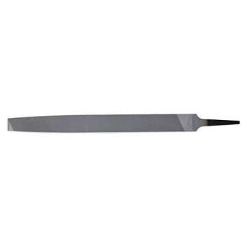 Nicholson 10"" Mill Single Cut Bastard File - Carded - 21839NN", multi