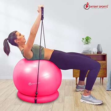 Yoga Ball Chair for Fitness & Posture Improvement