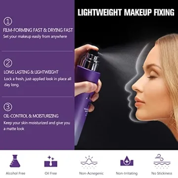 UCANBE Long Lasting Makeup Setting Spray Kit for Flawless Finish