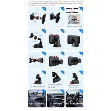 TX Baby Car Camera Monitor, Baby Car Mirror Baby Rear Facing Seat, HD 1080P Night-Vision Baby Camera for Car for Infant Toddler Car Seats