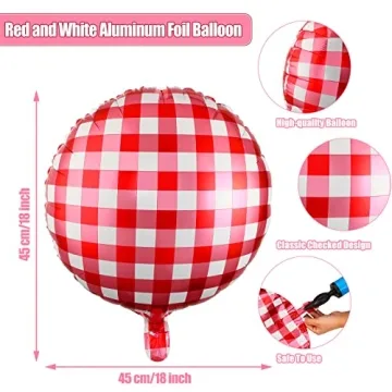 50 Vibrant Checkerboard Balloons for Every Celebration