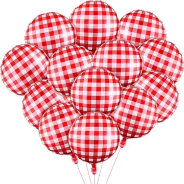 50 Vibrant Checkerboard Balloons for Every Celebration