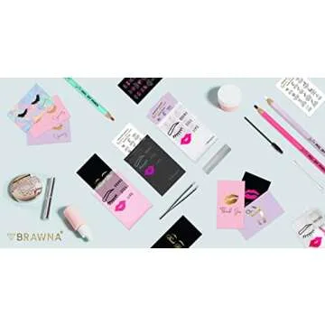 BRAWNA Microblading Aftercare Bags - 50 Pack