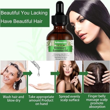 Rollnewskin Rosemary Oil - Nourishing Hair and Beard Care