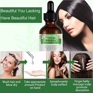 Rollnewskin Rosemary Oil - Nourishing Hair and Beard Care