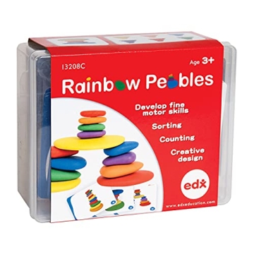 Rainbow Pebbles - Engaging Sorting & Stacking Toy for Kids