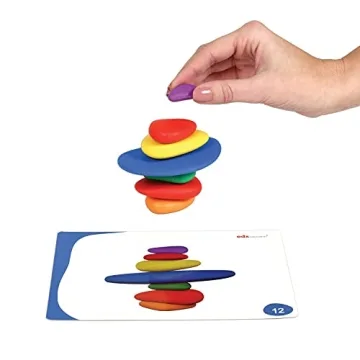 Rainbow Pebbles - Engaging Sorting & Stacking Toy for Kids