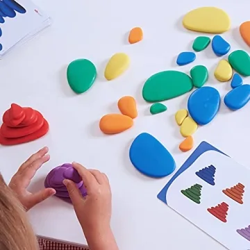 Rainbow Pebbles - Engaging Sorting & Stacking Toy for Kids