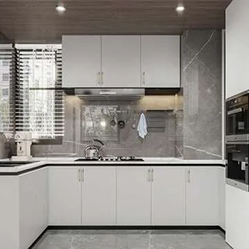 Asidrama 5 Inch Champagne Bronze Cabinet Handles 20 Pack