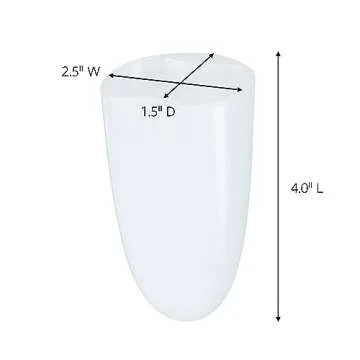 Command Razor Holder, Holds up to 3 lb, Clear Frosted, 4" x 2.5" x 1.5" 1 Holder with 1 Medium Water-Resistant Command Strip, Damage Free Bathroom Organization for Razors or Toothbruses