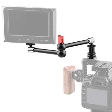 CAMVATE 11 inch Adjustable Articulating Friction Magic Arm Compatible with LCD Monitor, DSLR Camera Rig, LED Lights, Flash Light - 1477