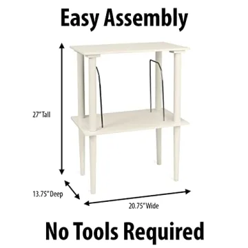 Victrola Stylish Record Stand for Vinyl Storage