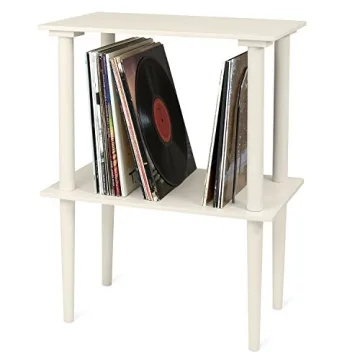 Victrola Stylish Record Stand for Vinyl Storage