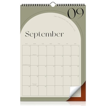 Aesthetic 2024-2025 Wall Calendar - Organize Your Year Elegantly