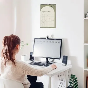 Aesthetic 2024-2025 Wall Calendar for Easy Planning