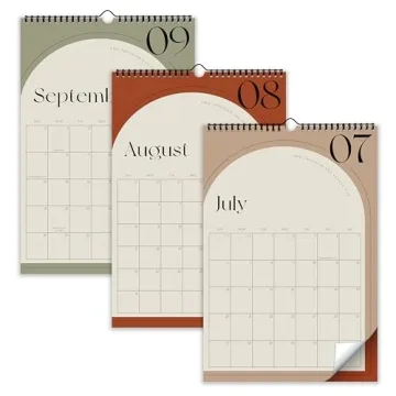 Aesthetic 2024-2025 Wall Calendar for Easy Planning