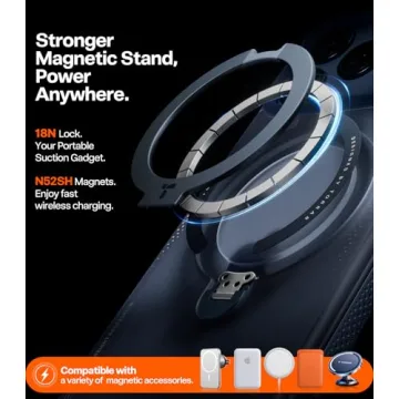 TORRAS Ostand Q3 Air iPhone 17 Pro Case with Stand