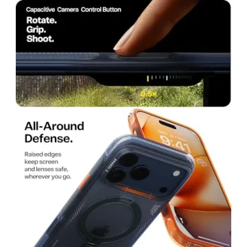 TORRAS Ostand Q3 Air iPhone 17 Pro Case with Stand