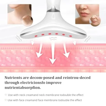Anti-Wrinkle Facial Massager with 3 LED Modes