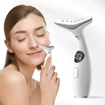 Anti-Wrinkle Facial Massager with 3 LED Modes