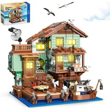 Fisherman's Wharf House Building Kit - 2046 Pieces