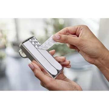 Command 10 lb Satin Nickel Curtain Rod Hooks, 2 Hooks and 4 Command Strips, Damage Free Curtain Hooks for Hanging Curtain Rods with Adhesive Strips, No Drilling Home Decor and Room Decor