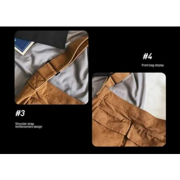 Pooyikoi Versatile Canvas Messenger Bag for Everyday Use