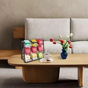 NHZ Tea Bag Holder for 180+ Tea Bags Organizer