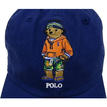Stylish POLO RALPH LAUREN Men's Polo Bear Cap - Navy