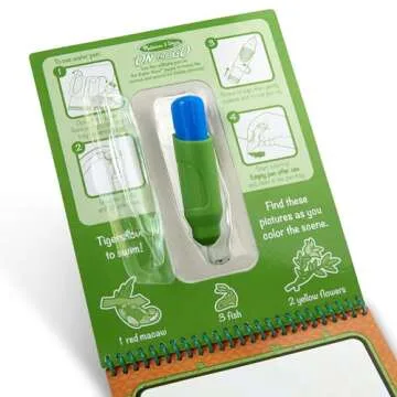 Melissa & Doug Water Wow! Jungle Activity Pad | Mess-Free Fun