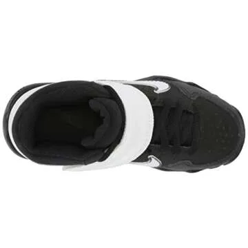 Nike Alpha Huarache VRS Md Kystn Bg Little Kids Baseball Softball Cleat Ao7582-003 Size 13 Black/White