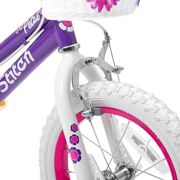JOYSTAR 14 Inch Kids Bike for Girls with Training Wheels