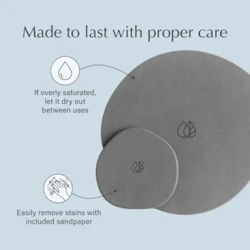 Dorai Stone Plant Pot Saucer for Indoor Plants Water Catcher