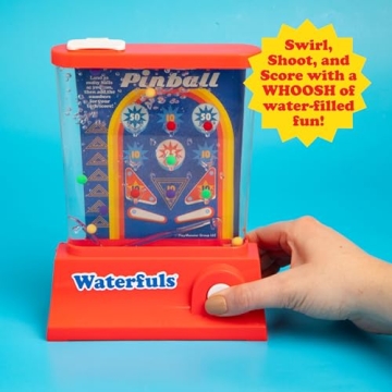 Original Waterfuls Classic Handheld Water Games – Kids Games, Retro Travel Games, Fidget Toys for Kids, Autism Toys, 6 Interchangeable Back Panels, Screen Free Play, Portable, Ages 3+