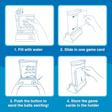 Original Waterfuls Classic Handheld Water Games – Kids Games, Retro Travel Games, Fidget Toys for Kids, Autism Toys, 6 Interchangeable Back Panels, Screen Free Play, Portable, Ages 3+