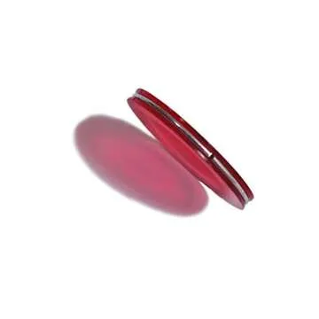 LEARNING ADVANTAGE-7253 Transparent Plastic Counters - Steel-Ringed - Set of 50 - Assorted Colors - Great for Kindergarten, Sensory Play and Light Panels