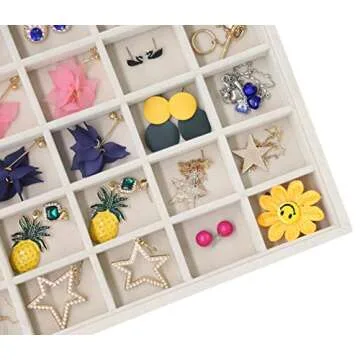 Jewelry Tray Organizer for Elegant Storage & Display