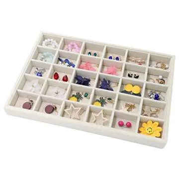 Jewelry Tray Organizer for Elegant Storage & Display