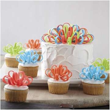 Wilton Decorator Preferred Neon Fondant - Add Colored Details to Your Cakes and Treats with These 4-Pack Fondant Icing, 4.4 oz. Each