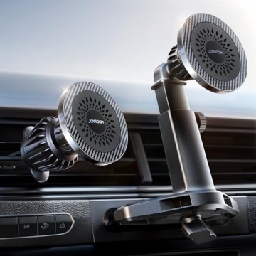 JOYROOM for MagSafe CD Phone Holder for Car Mount [Height Adjustable] Magnetic Phone Holder for iPho...