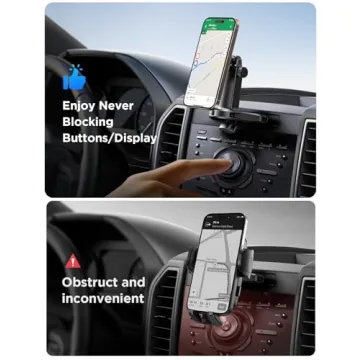 JOYROOM MagSafe CD Phone Holder for Secure Car Mount