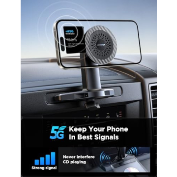 JOYROOM MagSafe CD Phone Holder for Secure Car Mount