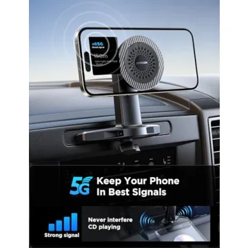 JOYROOM MagSafe CD Phone Holder for Secure Car Mount