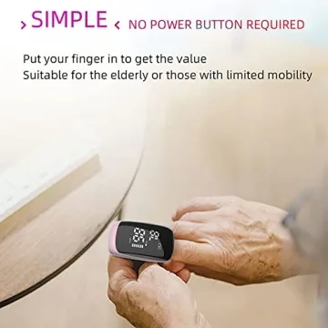 Accurate Rechargeable Pulse Oximeter for Home & Sports