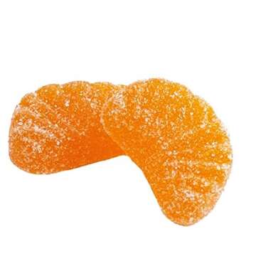 Fruidles Orange Gummi Slices Candy, Delicious Sugar Coated Fruit Flavors Gummies (1 Pound)