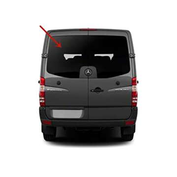 Factory Privacy Tinted Heated Back Window Back Glass Driver Left Side Compatible with Mercedes Benz Sprinter 2010-2018 Models