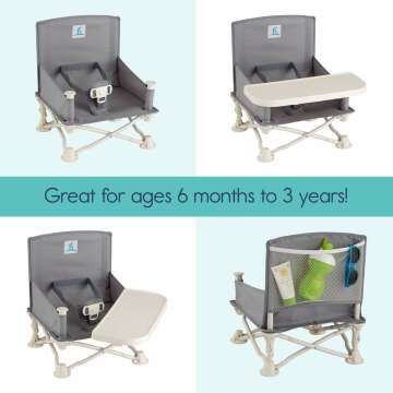 Hiccapop OmniBoost Travel Baby Booster Seat