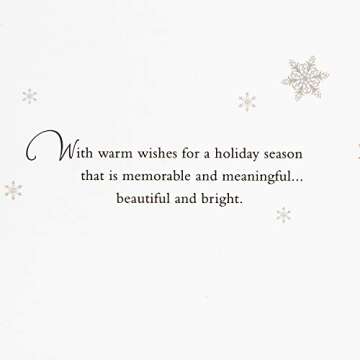 Elegant Hallmark Holiday Cards with Foil Design