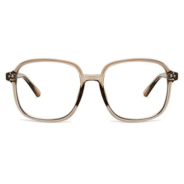 SOJOS Square Blue Light Blocking Glasses for Women